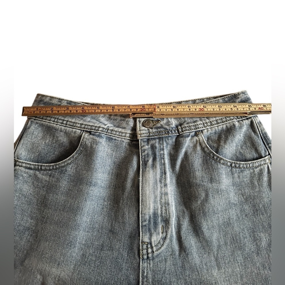 Together Stonewashed light denim Wide-Leg Jeans - Picture 4 of 6